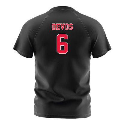 Fairfield - NCAA Women's Soccer : Taylor deVos - Black Soccer Jersey-1