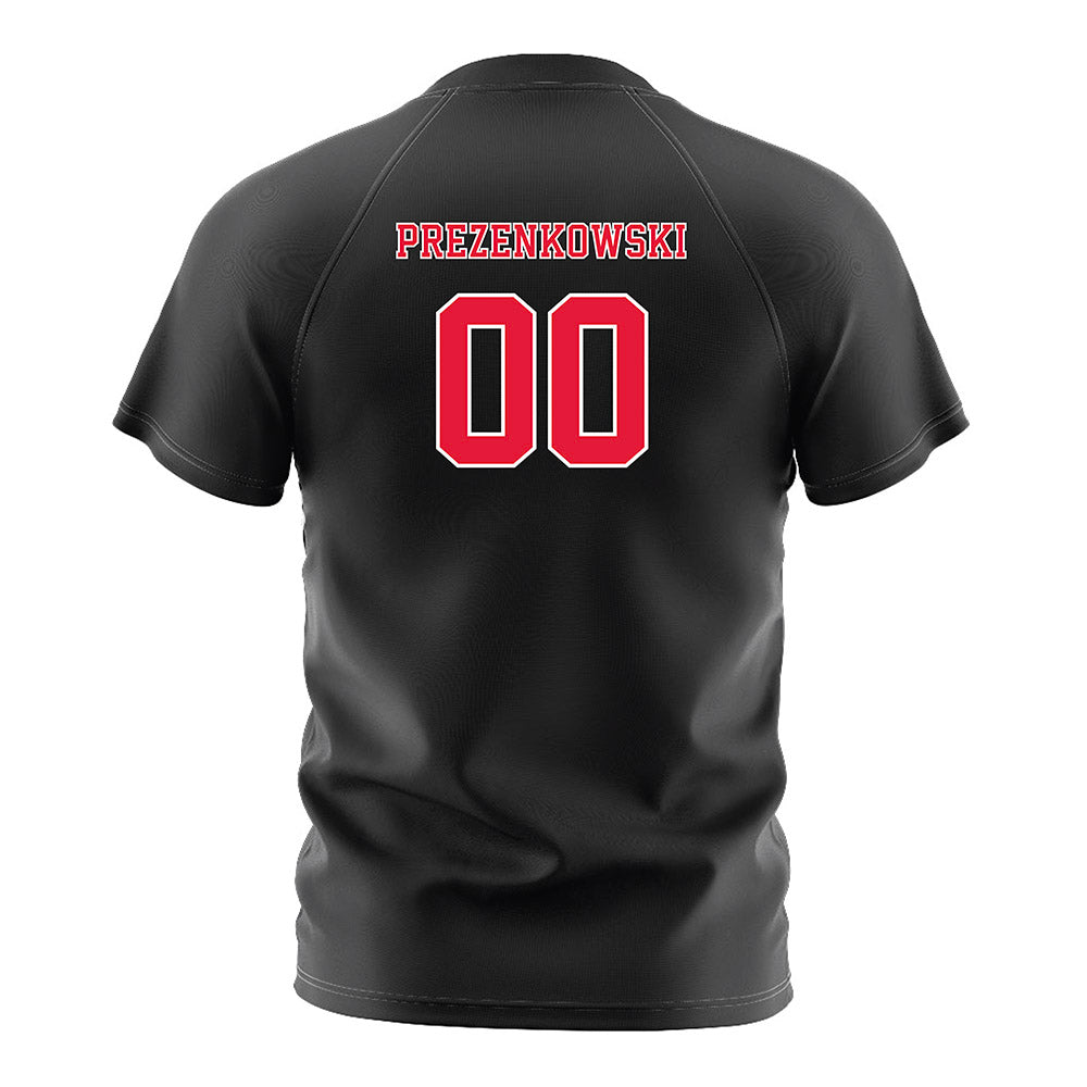 Fairfield - NCAA Women's Soccer : Leah Prezenkowski - Black Soccer Jersey-1