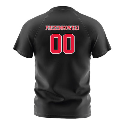 Fairfield - NCAA Women's Soccer : Leah Prezenkowski - Black Soccer Jersey-1