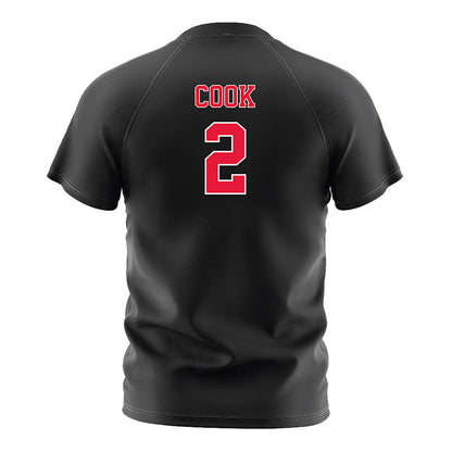 Fairfield - NCAA Women's Soccer : Emilie Cook - Black Soccer Jersey-1