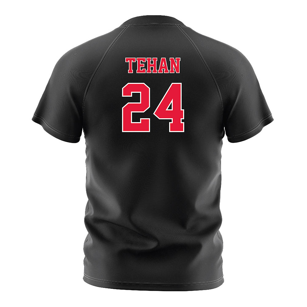 Fairfield - NCAA Women's Soccer : Krista Tehan - Black Soccer Jersey-1