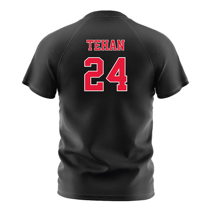 Fairfield - NCAA Women's Soccer : Krista Tehan - Black Soccer Jersey-1