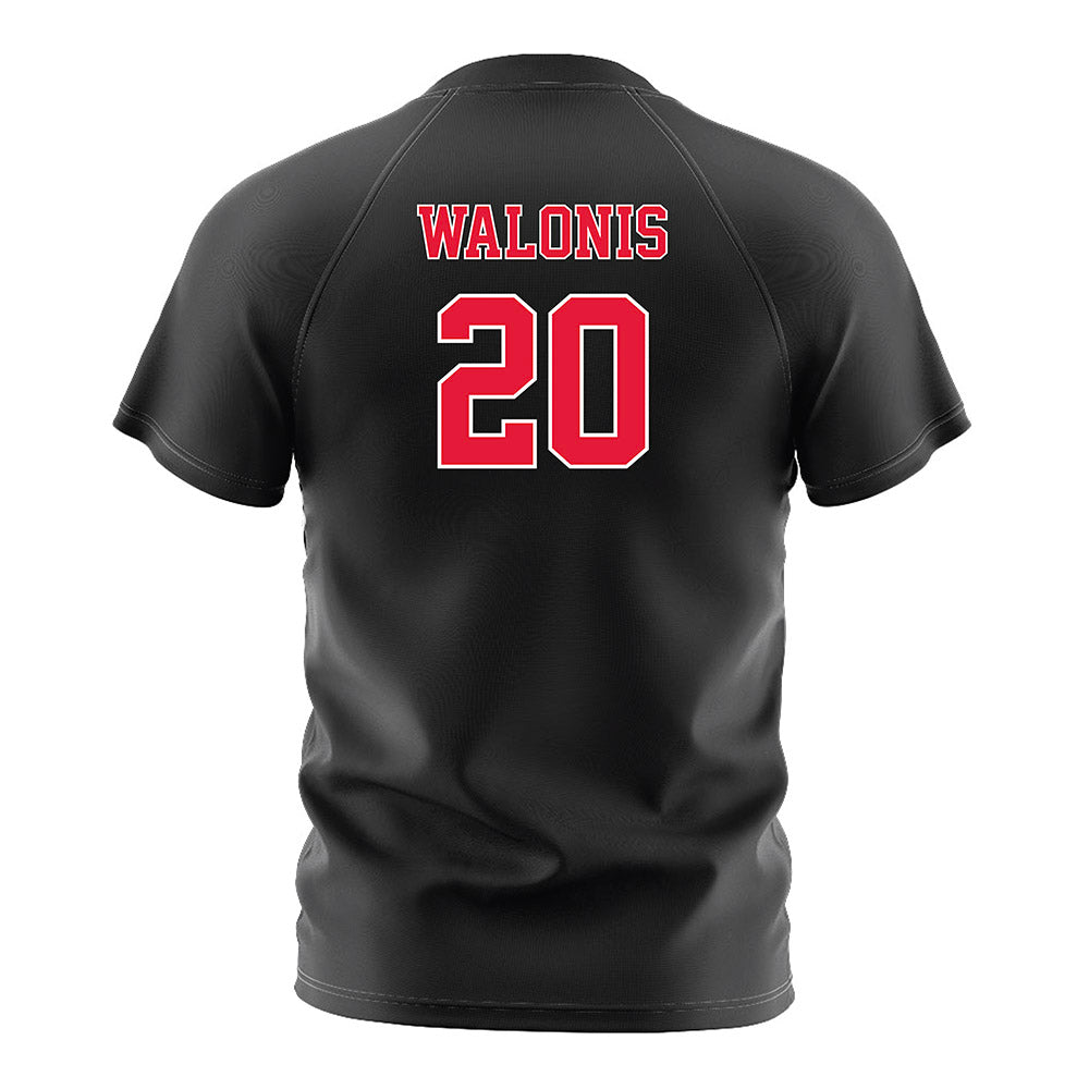 Fairfield - NCAA Women's Soccer : Brooke Walonis - Black Soccer Jersey-1