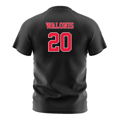 Fairfield - NCAA Women's Soccer : Brooke Walonis - Black Soccer Jersey-1