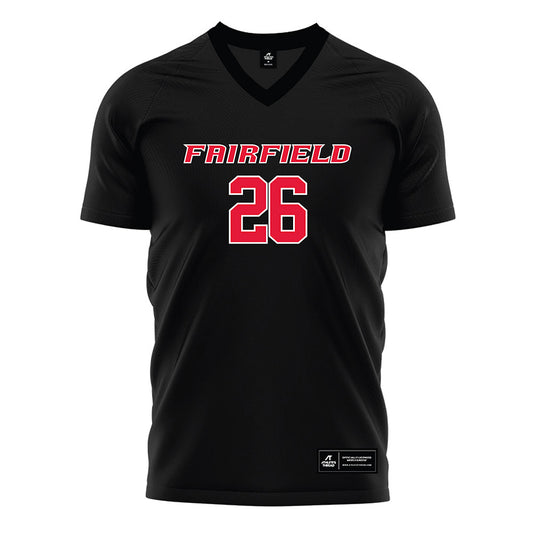 Fairfield - NCAA Women's Soccer : Ashlyn Walsh - Black Soccer Jersey-0