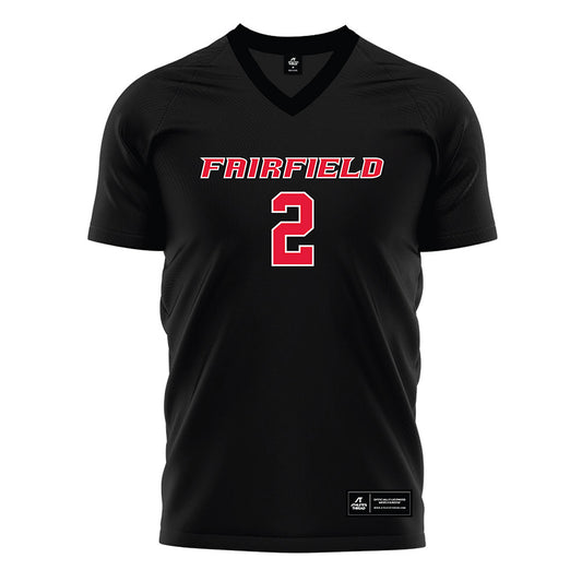 Fairfield - NCAA Women's Soccer : Emilie Cook - Black Soccer Jersey-0