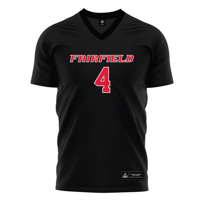 Fairfield - NCAA Women's Soccer : Bella Bingham - Black Soccer Jersey-0