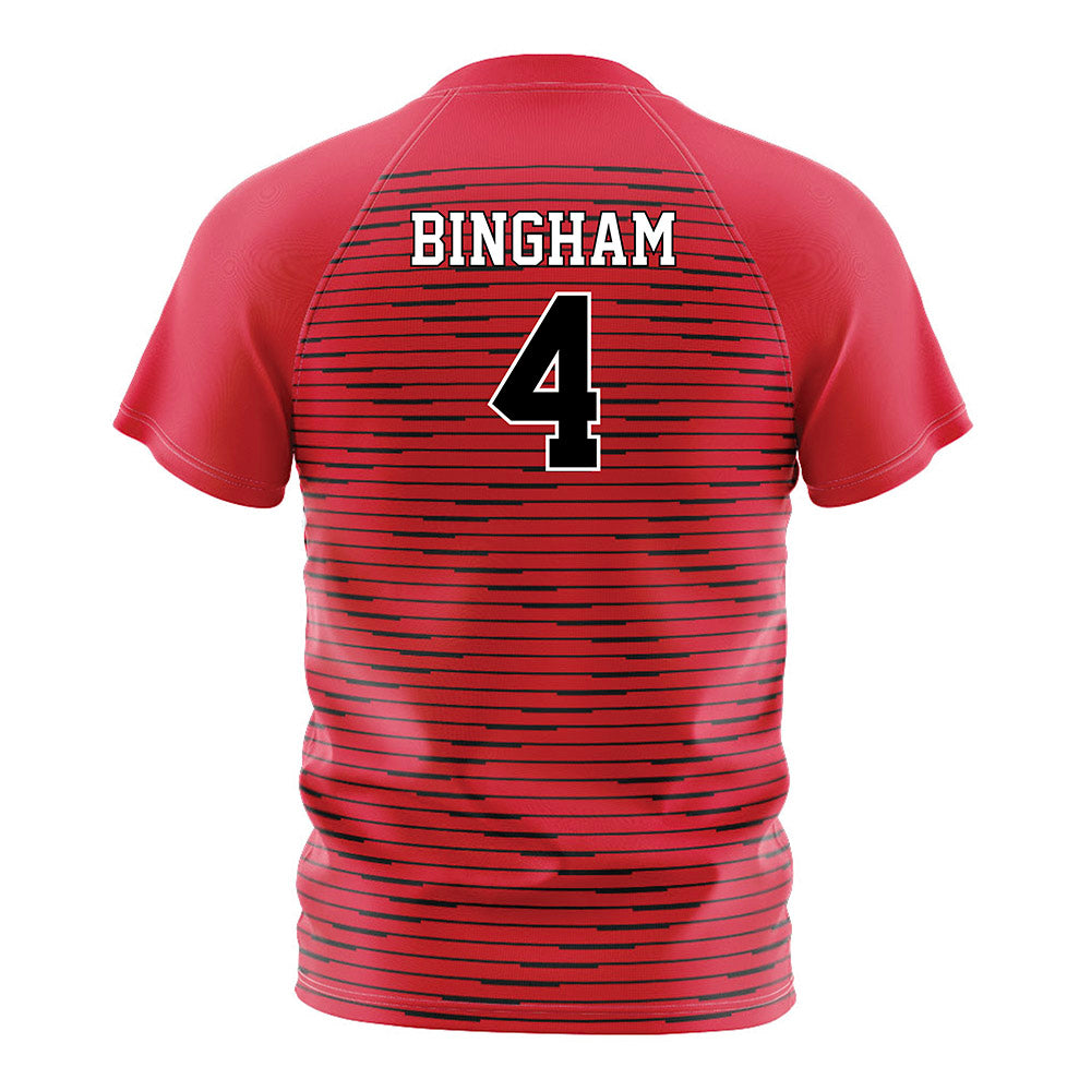 Fairfield - NCAA Women's Soccer : Bella Bingham - Red Soccer Jersey-1
