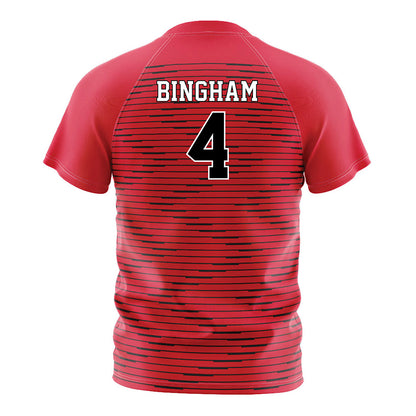 Fairfield - NCAA Women's Soccer : Bella Bingham - Red Soccer Jersey-1