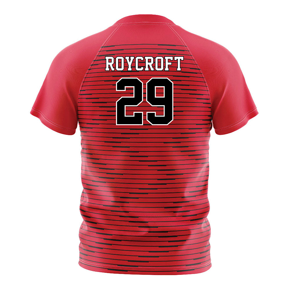 Fairfield - NCAA Women's Soccer : Riley Roycroft - Red Soccer Jersey-1