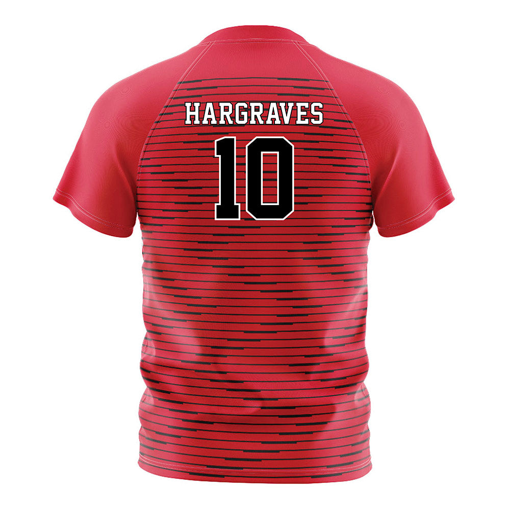 Fairfield - NCAA Women's Soccer : Maddie Hargraves - Red Soccer Jersey-1