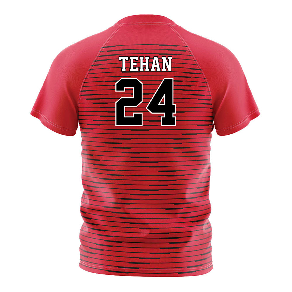 Fairfield - NCAA Women's Soccer : Krista Tehan - Red Soccer Jersey-1