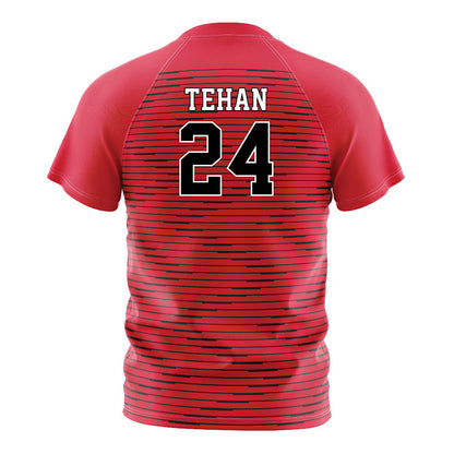 Fairfield - NCAA Women's Soccer : Krista Tehan - Red Soccer Jersey-1