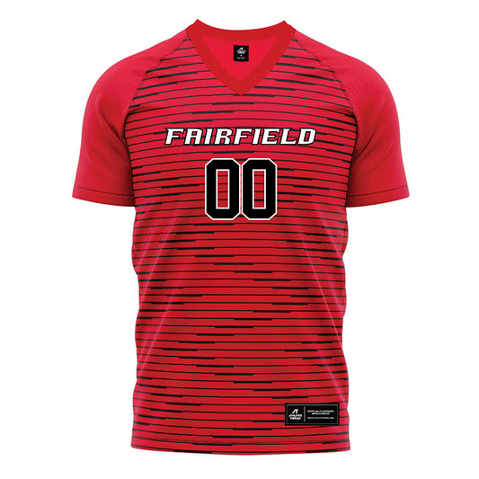 Fairfield - NCAA Women's Soccer : Catherine Wright - Red Soccer Jersey-0