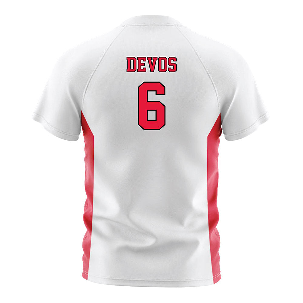 Fairfield - NCAA Women's Soccer : Taylor deVos - White Soccer Jersey-1