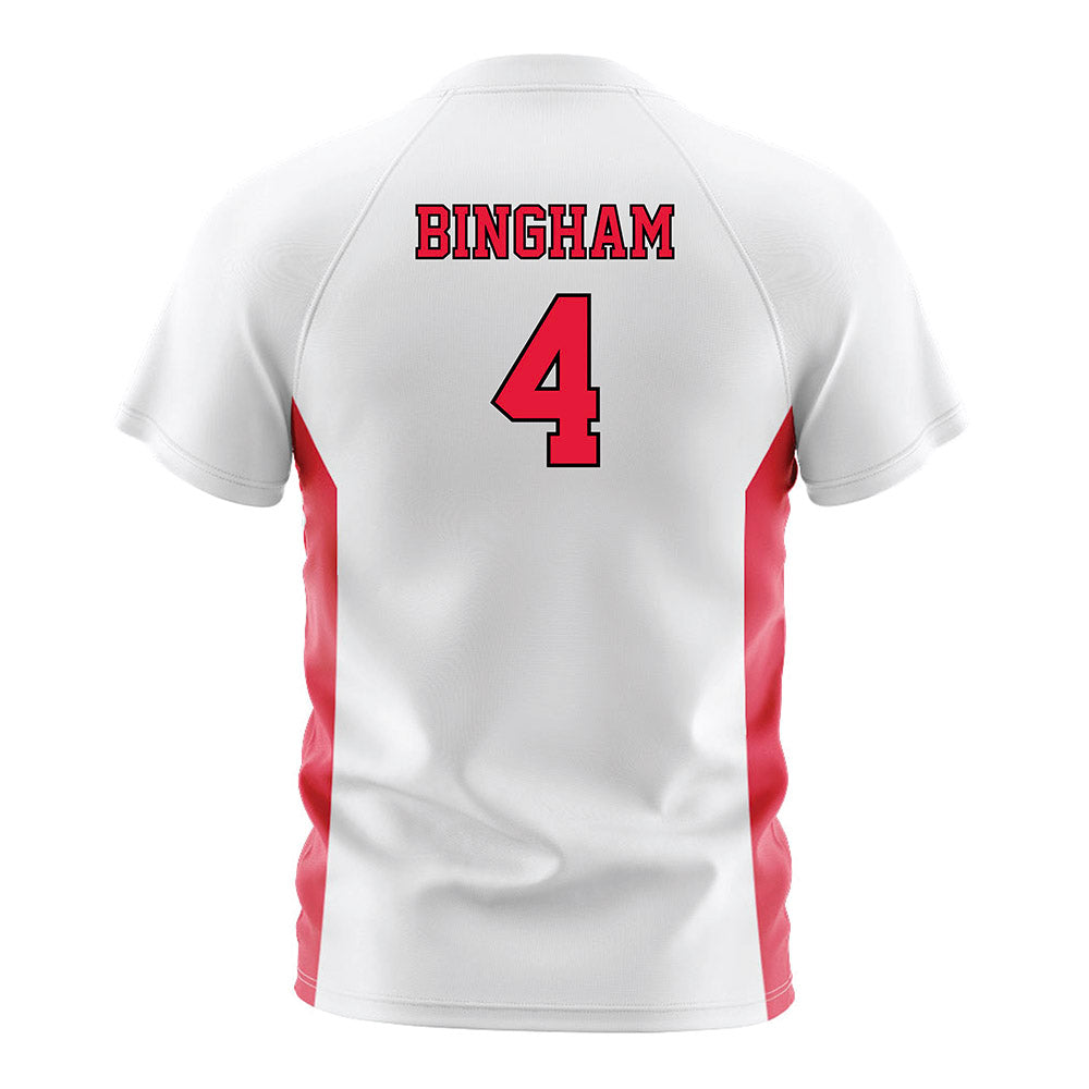 Fairfield - NCAA Women's Soccer : Bella Bingham - White Soccer Jersey-1