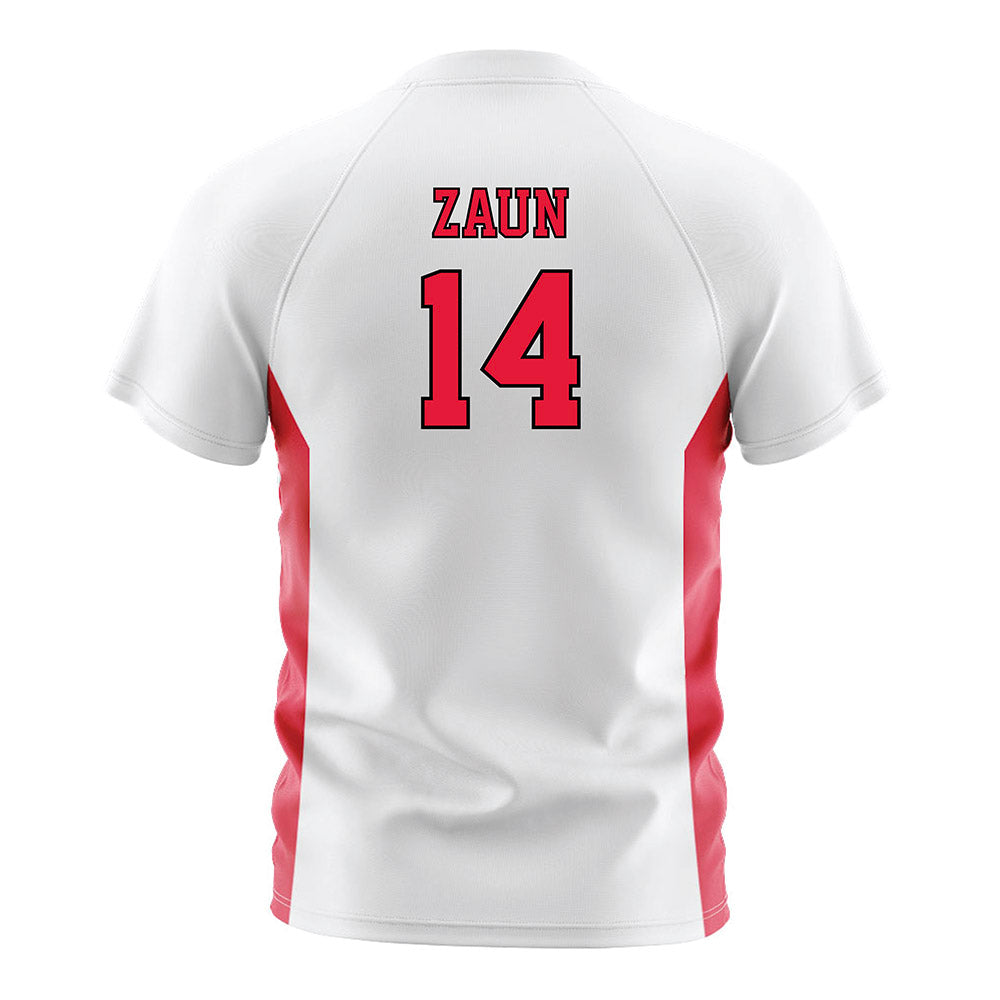 Fairfield - NCAA Women's Soccer : Payton Zaun - White Soccer Jersey-1