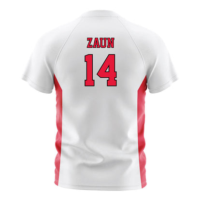 Fairfield - NCAA Women's Soccer : Payton Zaun - White Soccer Jersey-1