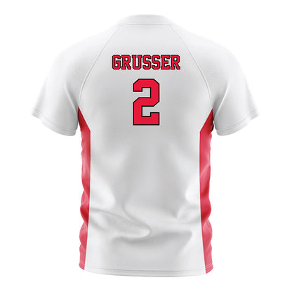 Fairfield - NCAA Women's Soccer : Mary Grusser - White Soccer Jersey-1