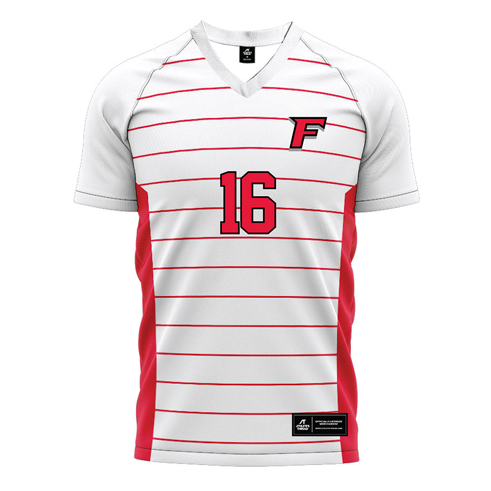 Fairfield - NCAA Women's Soccer : Phoebe George - White Soccer Jersey