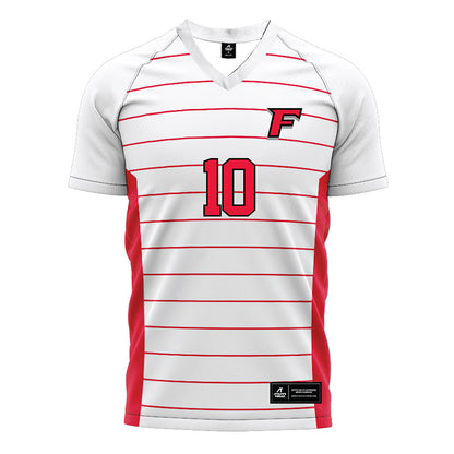 Fairfield - NCAA Women's Soccer : Maddie Hargraves - White Soccer Jersey-0