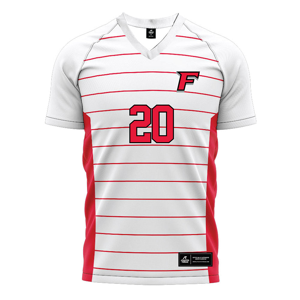 Fairfield - NCAA Women's Soccer : Brooke Walonis - White Soccer Jersey-0