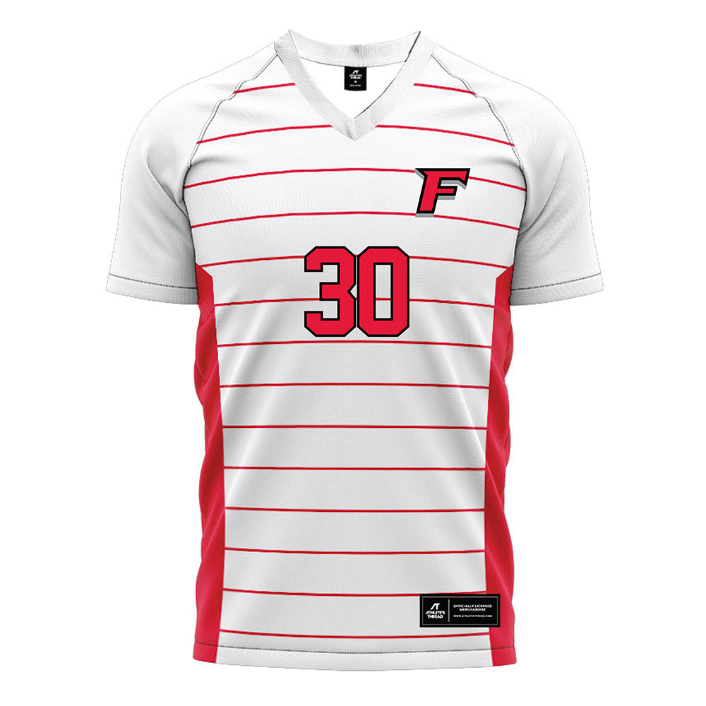 Fairfield - NCAA Women's Soccer : Olivia Wade - White Soccer Jersey-0