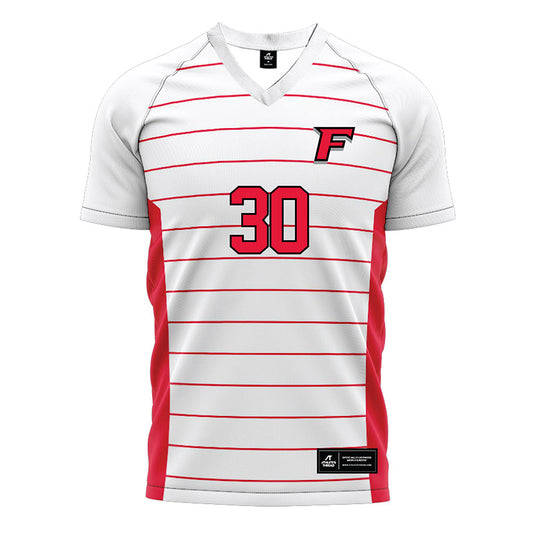 Fairfield - NCAA Women's Soccer : Olivia Wade - White Soccer Jersey-0