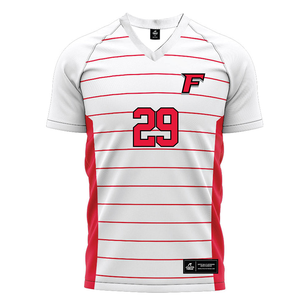 Fairfield - NCAA Women's Soccer : Riley Roycroft - White Soccer Jersey-0