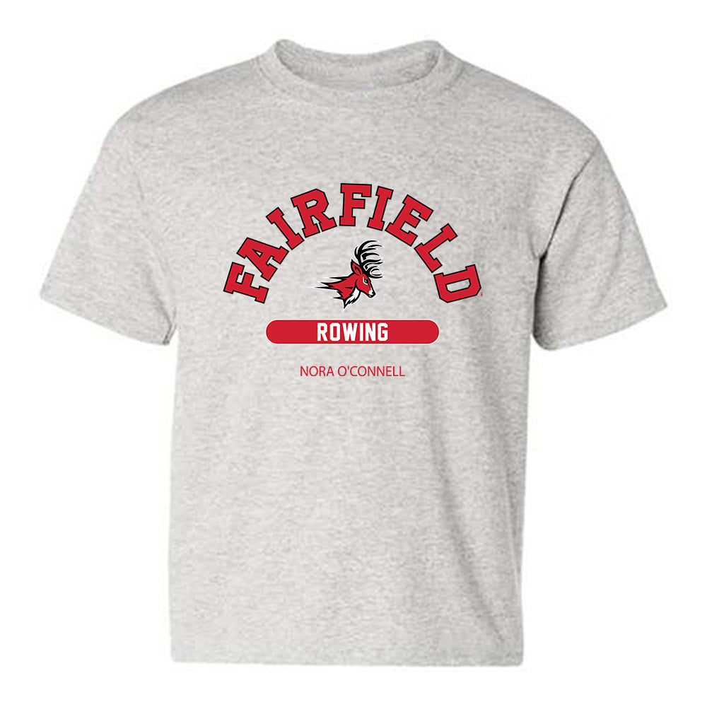 Fairfield - NCAA Women's Rowing : Nora O'Connell - Classic Fashion Shersey Youth T-Shirt-0