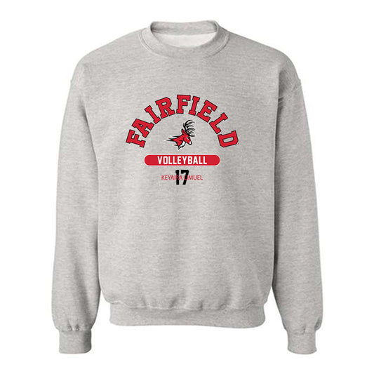 Fairfield - NCAA Women's Volleyball : Keyaira Limuel - Classic Fashion Shersey Crewneck Sweatshirt-0