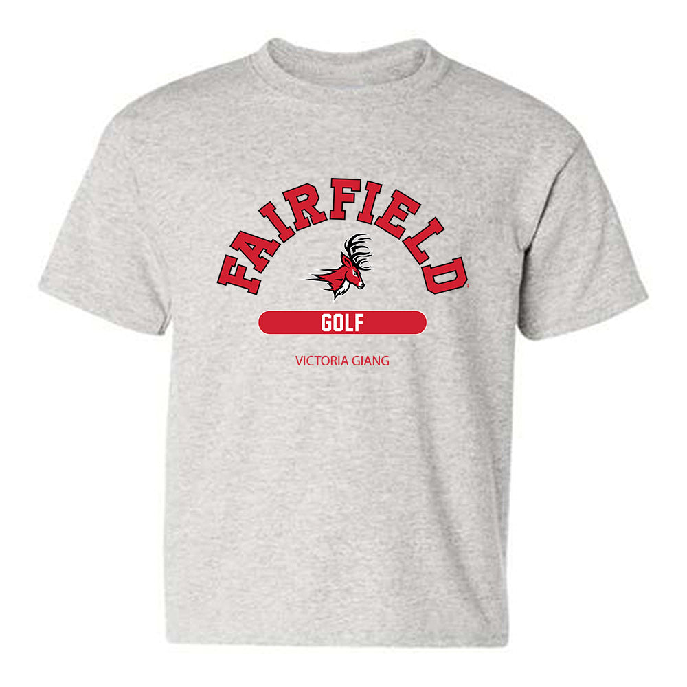 Fairfield - NCAA Women's Golf : Victoria Giang - Classic Fashion Shersey Youth T-Shirt-0
