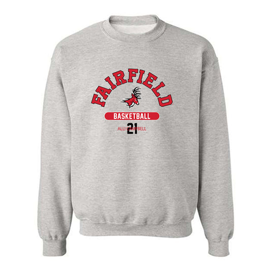 Fairfield - NCAA Women's Basketball : Alli Campbell - Classic Fashion Shersey Crewneck Sweatshirt-0