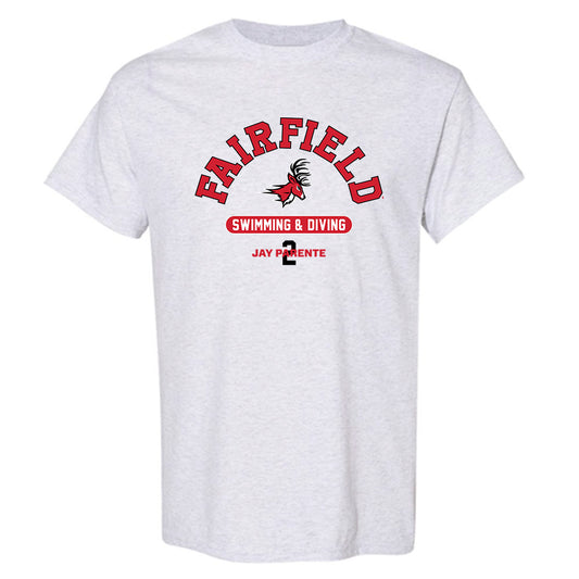 Fairfield - NCAA Men's Swimming & Diving : Jay Parente - Classic Fashion Shersey T-Shirt-0
