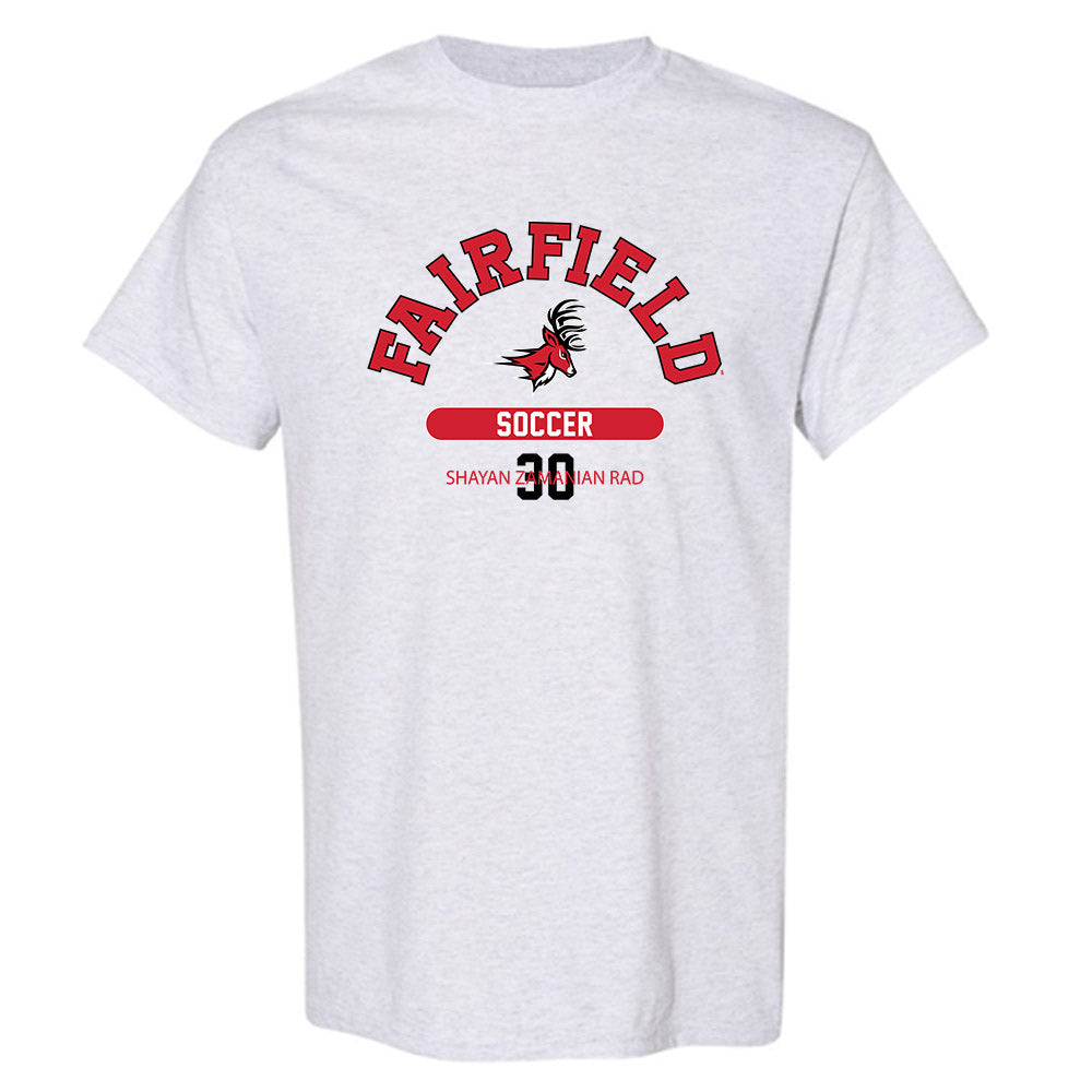 Fairfield - NCAA Men's Soccer : Shayan Zamanian Rad - Classic Fashion Shersey T-Shirt-0