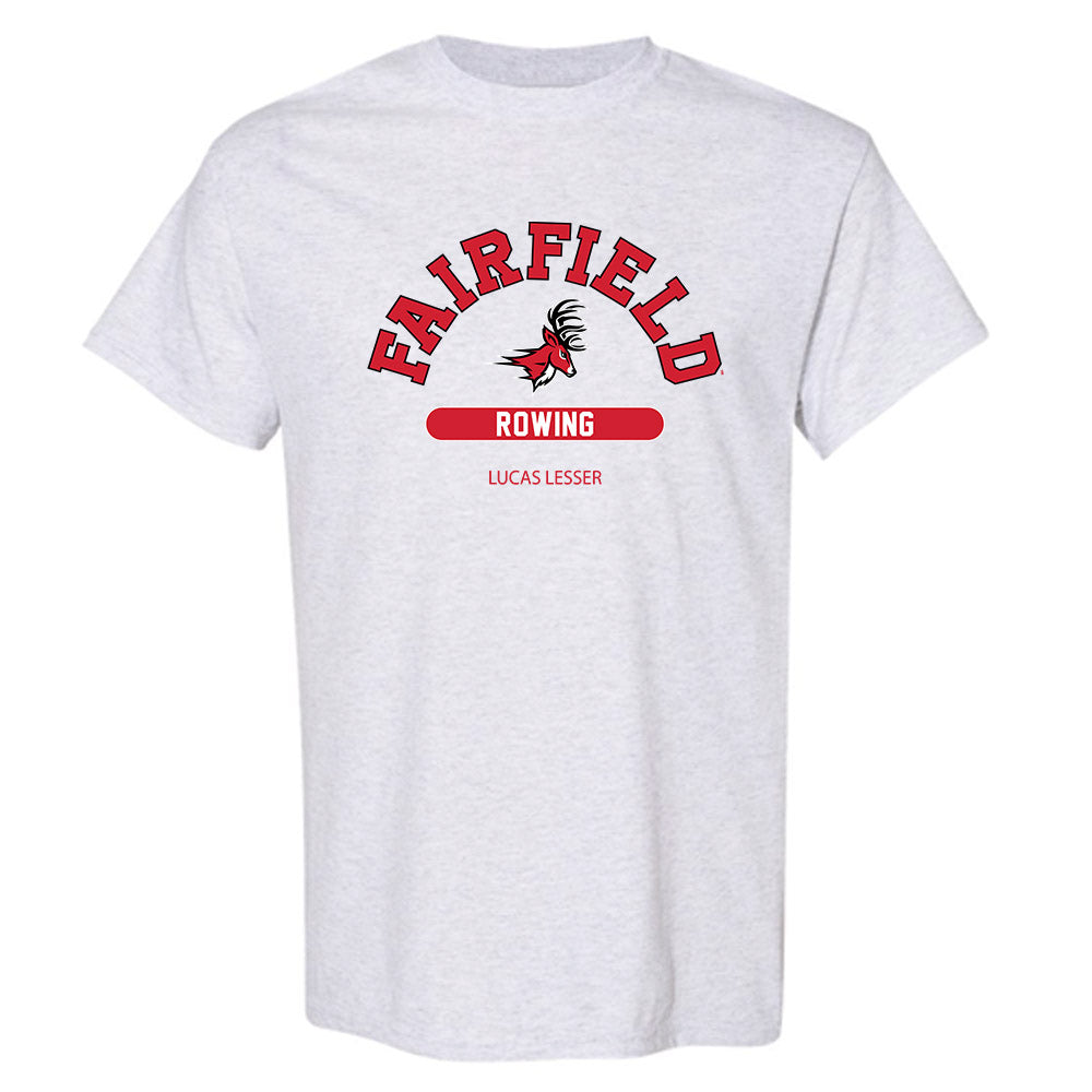 Fairfield - NCAA Men's Rowing : Lucas Lesser - Classic Fashion Shersey T-Shirt-0