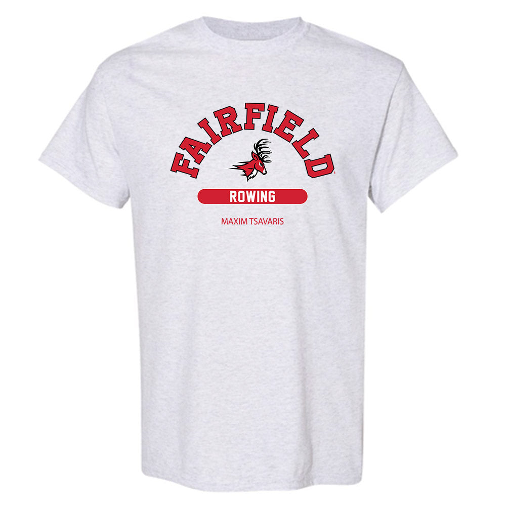 Fairfield - NCAA Men's Rowing : Maxim Tsavaris - Classic Fashion Shersey T-Shirt-0