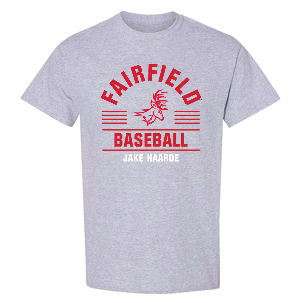 Fairfield - NCAA Baseball : Jake Haarde - Classic Fashion Shersey T-Shirt-0