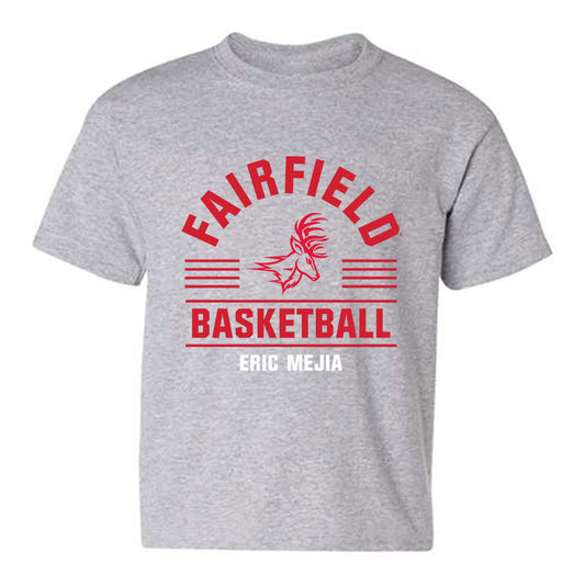 Fairfield - NCAA Men's Basketball : Eric Mejia - Classic Fashion Shersey Youth T-Shirt-0