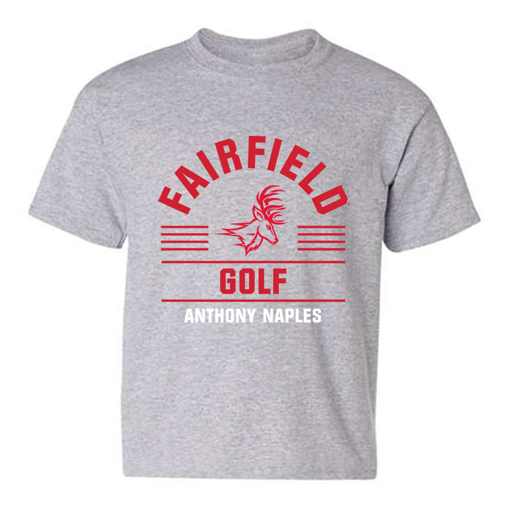 Fairfield - NCAA Men's Golf : Anthony Naples - Classic Fashion Shersey Youth T-Shirt-0