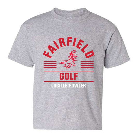 Fairfield - NCAA Women's Golf : Lucille Fowler - Classic Fashion Shersey Youth T-Shirt-0