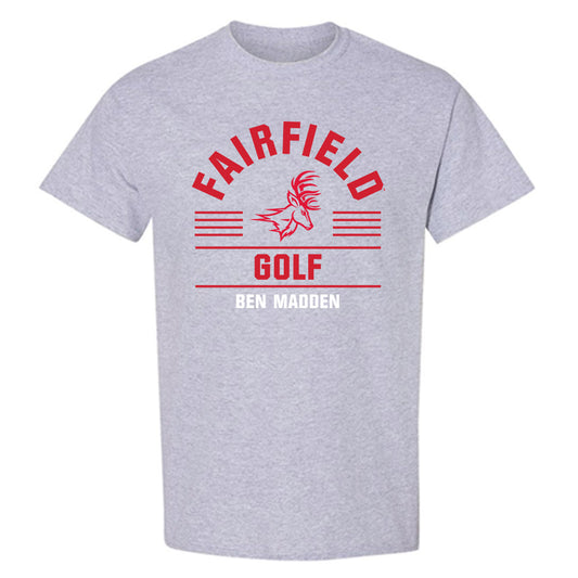 Fairfield - NCAA Men's Golf : Ben Madden - Classic Fashion Shersey T-Shirt-0