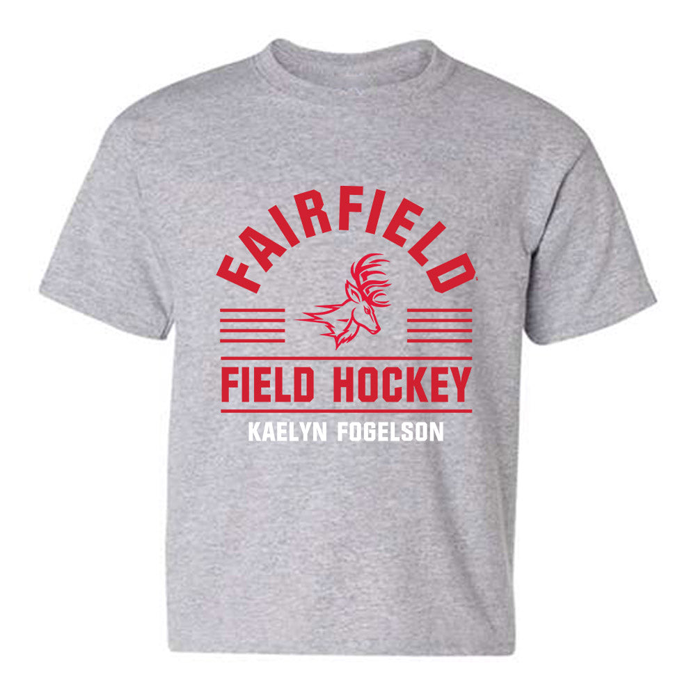 Fairfield - NCAA Women's Field Hockey : Kaelyn Fogelson - Classic Fashion Shersey Youth T-Shirt-0