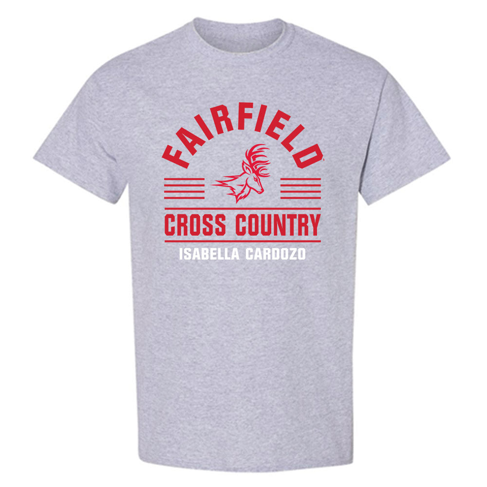 Fairfield - NCAA Women's Cross Country : Isabella Cardozo - Classic Fashion Shersey T-Shirt-0