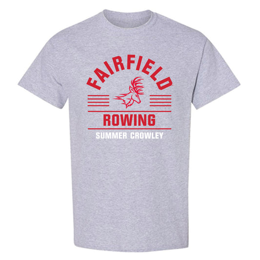 Fairfield - NCAA Women's Rowing : Summer Crowley - Classic Fashion Shersey T-Shirt-0