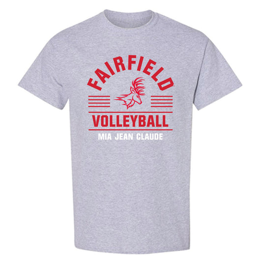 Fairfield - NCAA Women's Volleyball : Mia Jean Claude - Classic Fashion Shersey T-Shirt-0
