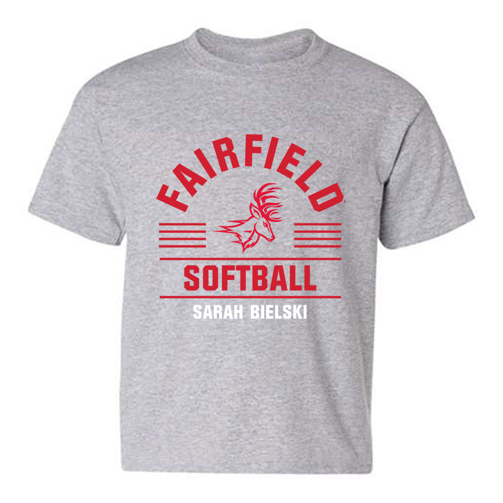 Fairfield - NCAA Softball : Sarah Bielski - Classic Fashion Shersey Youth T-Shirt-0