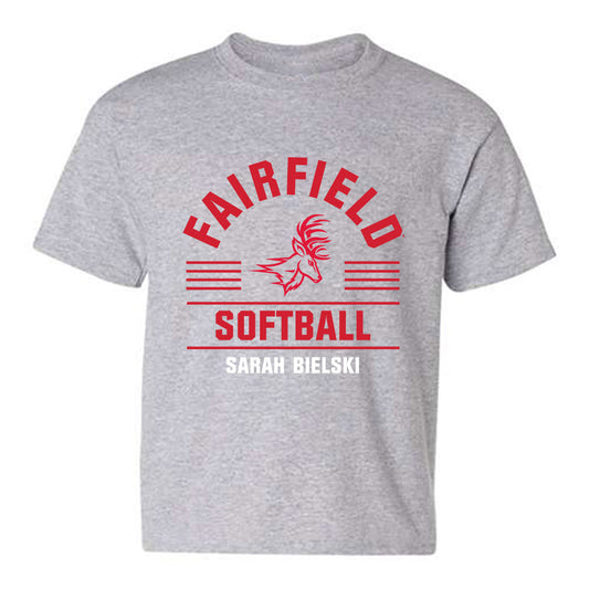 Fairfield - NCAA Softball : Sarah Bielski - Classic Fashion Shersey Youth T-Shirt-0