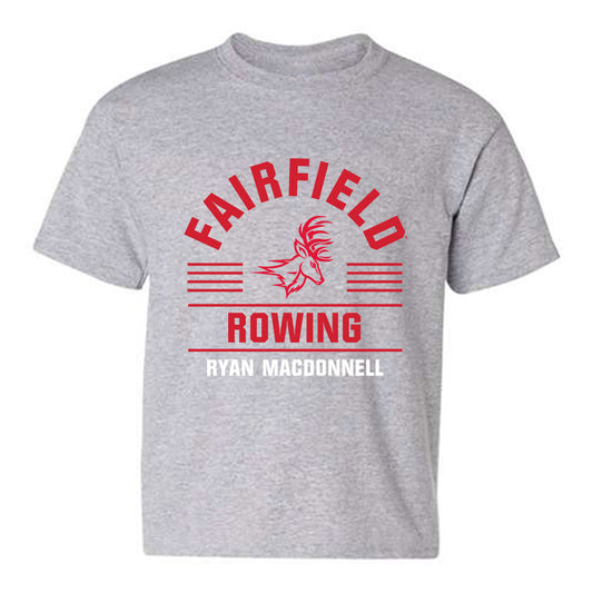 Fairfield - NCAA Men's Rowing : Ryan MacDonnell - Classic Fashion Shersey Youth T-Shirt-0