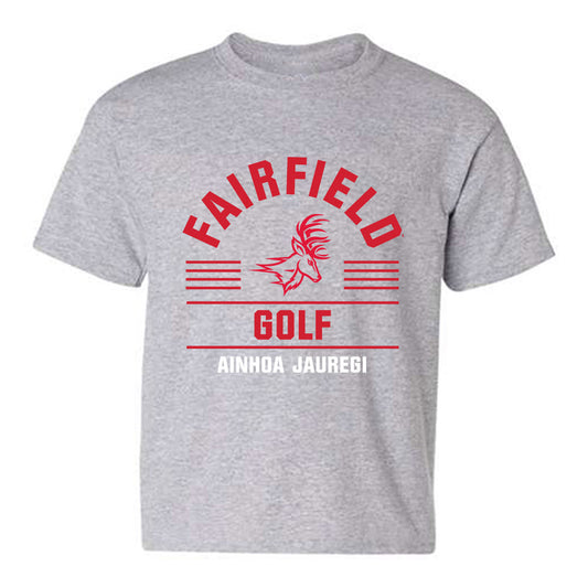 Fairfield - NCAA Women's Golf : Ainhoa Jauregi - Classic Fashion Shersey Youth T-Shirt-0